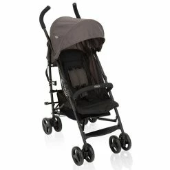 Graco Travelite Buggy Black & Grey Stufenlos Verstellbare Rückenlehne