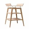 Leander Linea Wickeltisch Eiche Mit Schaumauflage Platzsparender Wickelplatz