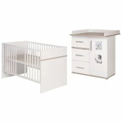 Roba Moritz Kinderzimmer Sparset Wickelkommode Schmal