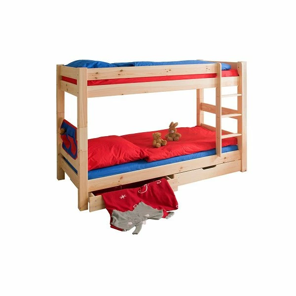 Ticaa Jan Etagenbett Kiefer Natur Massivholz - Extra Stabil 2 Ticaa Jan Etagenbett Kiefer Natur Massivholz - Extra Stabil – Bild 2