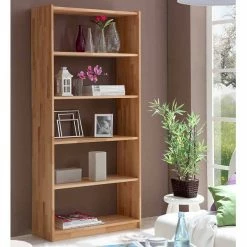 Ticaa Standregal Simon 179 Cm Buche Massiv Natur