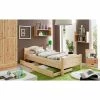 Ticaa Rita Einzelbett Kiefer Natur 100 X 200 Cm Massivholz
