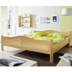 Ticaa Rita Einzelbett Kiefer Natur 140 X 200 Cm Massivholz