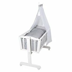 Roba Komplettwiegenset Weiß Inklusive Textiler Ausstattung Miffy