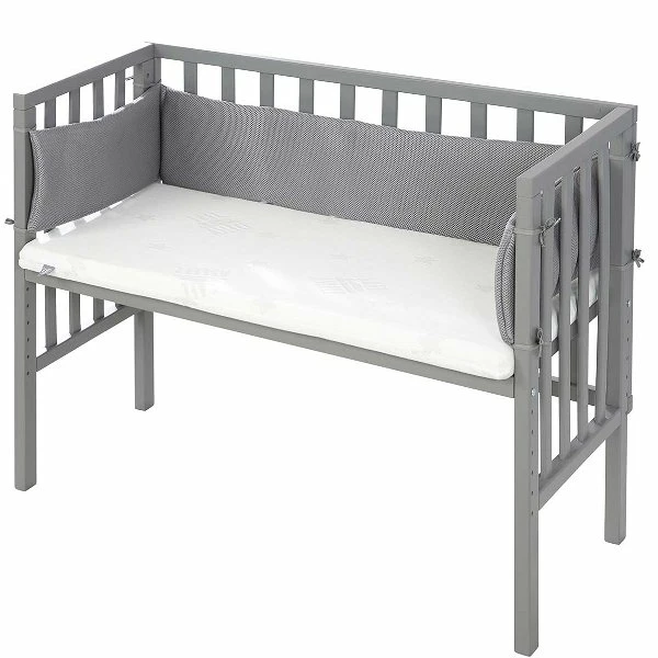 Roba Beistellbett 2 In1 Grau Safe Asleep Inkl. Matratze Und Nestchen 1 Roba Beistellbett 2 In1 Grau Safe Asleep Inkl. Matratze Und Nestchen