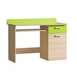 Ticaa Lori Jugendzimmer 6-teilig Grün Komplettzimmer -Kinderwagen 897398 schreibtisch 1