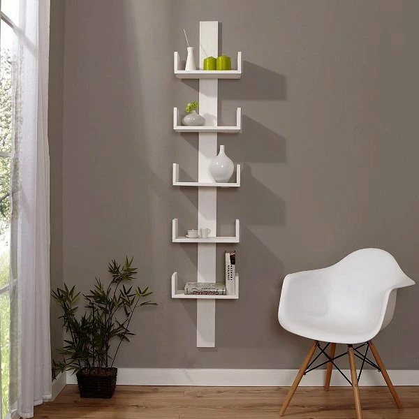 Ticaa Wandregal Pepe Buche Massiv Weiß 1 Ticaa Wandregal Pepe Buche Massiv Weiß