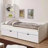 Ticaa Sofabett Micki Mit 2er Schubkästen Massivholz - 90x200 Cm