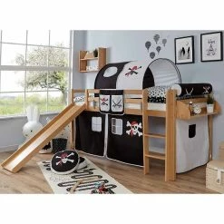 Ticaa Rene Rutschbett Buche Natur A3 Massivholz - Dessin Wählbar