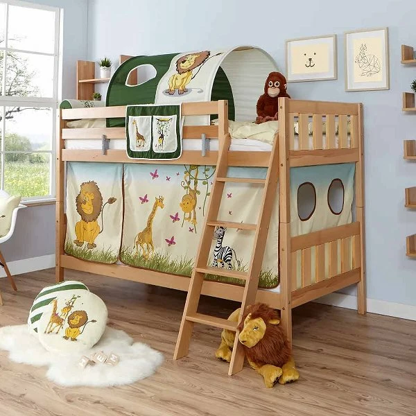 Ticaa Erni Etagenbett Buche Natur A3 Massivholz - Dessin Wählbar 1 Ticaa Erni Etagenbett Buche Natur A3 Massivholz - Dessin Wählbar