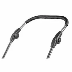 HESBA Condor Coupe Kinderwagen Außen 277 Innen 185 Räder Schwarz 30 Cm, Ledergriff Schwarz -Kinderwagen 9500 leather push handle new 2018 black