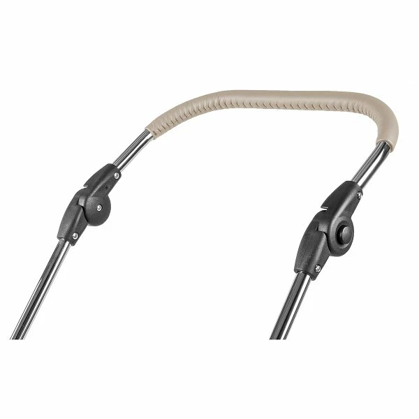 HESBA Condor Coupe Kinderwagen Außen 793 Innen 200 Teilleder Räder Schwarz 25 Cm, Ledergriff Greige 5 HESBA Condor Coupe Kinderwagen Außen 793 Innen 200 Teilleder Räder Schwarz 25 Cm, Ledergriff Greige – Bild 5