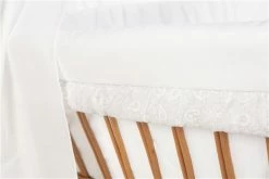 Mionido Stubenwagen Lisa Natur Paisley Hellgrau Mit Garnierung, Matratze Und Matratzenbezug -Kinderwagen 9616 01 589v1 5