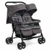 Joie Aire Twin Zwillingsbuggy Dark Pewter Inkl. Regenverdeck