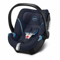 CYBEX Aton 5 Babyschale Navy Blue Gruppe 0+