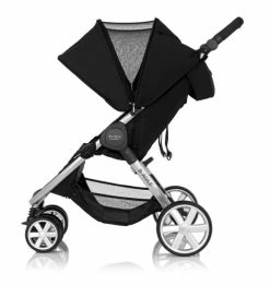 Britax Römer B-AGILE DOUBLE Cosmos Black 6 Britax Römer B-AGILE DOUBLE Cosmos Black -Kinderwagen b agile double silverchassis cosmosblack 01 hoodmeshextended 2016