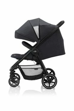 Britax Römer B-AGILE M Black Shadow Buggy -Kinderwagen b agile m blackshadow 01 layflat 2019