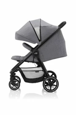 Britax Römer B-AGILE M Elephant Grey Buggy -Kinderwagen b agile m elephantgrey 01 layflat 2019