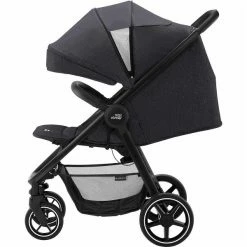 Britax B-Agile R Buggy Black Shadow/Black -Kinderwagen b agile r blackshadow blackhandle 01 layflat 2019 1
