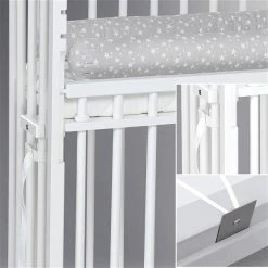 Babybay Boxspring Comfort Plus Beistellbett Weiß Lackiert Extra Belüftet -Kinderwagen babybay boxspring comfort plus beistellbett weiss lackiert 196112 005