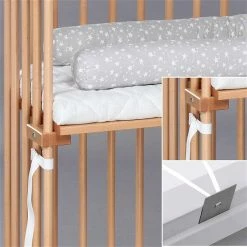 Babybay Boxspring XXL Beistellbett Natur Lackiert 9 Babybay Boxspring XXL Beistellbett Natur Lackiert -Kinderwagen babybay boxspring xxl beistellbett natur lackiert 168101 005