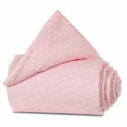 Babybay Gitterschutz Für Verschlussgitter Organic Cotton Rose, Mit Sternen Weiß