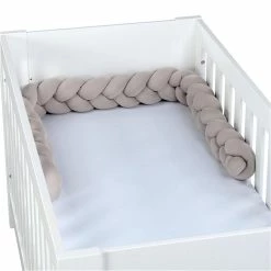 Babybay Nestchenschlange Geflochten Für Kinderbetten Beige -Kinderwagen babybay kinderbett nestchenschlange geflochten beige 501973 004