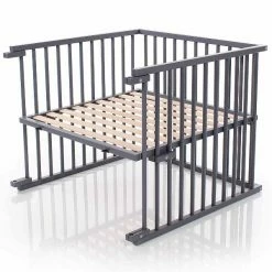 Babybay Original Umbausatz Zum Kinderbett Schiefergrau Lackiert