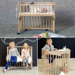 Babybay Maxi Comfort Plus Beistellbett Natur Lackiert Extra Belüftet -Kinderwagen babybay maxi comfort plus beistellbett natur lackiert 190111 004