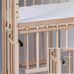 Babybay Maxi Comfort Plus Beistellbett Natur Lackiert Extra Belüftet -Kinderwagen babybay maxi comfort plus beistellbett natur lackiert 190111 005