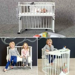 Babybay Maxi Comfort Plus Beistellbett Weiß Lackiert Extra Belüftet -Kinderwagen babybay maxi comfort plus beistellbett weiss lackiert 190112 004