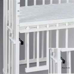 Babybay Maxi Comfort Plus Beistellbett Weiß Lackiert Extra Belüftet -Kinderwagen babybay maxi comfort plus beistellbett weiss lackiert 190112 005