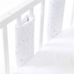 Babybay Nestchen Ultrafresh Piqué Für Maxi, Boxspring, Comfort Weiß, Mit Sternemix Sand/beere -Kinderwagen babybay nestchen ultrafresh pique maxi boxspring midi sternemix sand beere 160870 003