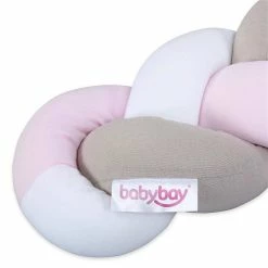 Babybay Nestchenschlange Geflochten Weiß/beige/rosé -Kinderwagen babybay nestchenschlange geflochten weiss beige ros 500970 003