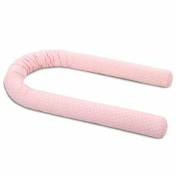 Babybay Nestchenschlange Organic Cotton Rose, Mit Sternen Weiß