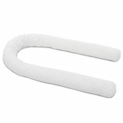 Babybay Nestchenschlange Organic Cotton Weiß, Mit Glitzersternen Diamantblau