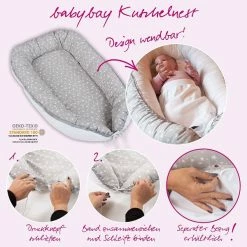 Babybay Boxspring Beistellbett Natur Lackiert Stillbett - Zum Aktionspreis -Kinderwagen babybay kuschelnest composing 10
