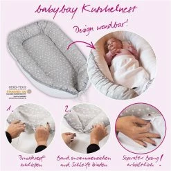 Babybay Boxspring Beistellbett Weiß Lackiert Stillbett - Zum Aktionspreis -Kinderwagen babybay kuschelnest composing 11