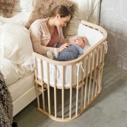 Babybay Original Natur Lackiert Extrabelüftet Stillbett Beistellbett Zum Aktionspreis