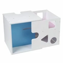 Babybay Tobi Babycube Spiel- Und Sitzwürfel Weiß Vielseitiges Möbelstück Zum Aktionspreis -Kinderwagen babycube weiss 3 2