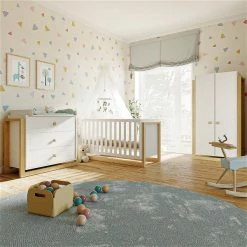 Nature Kid Babyzimmer Set Lisa 2-türig 4-teilig