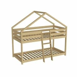 Nature Kid Lara Etagenbett Kiefer Natur Liegefläche 90 X 200 Cm
