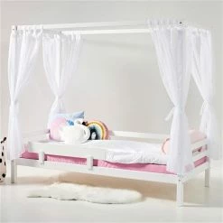 Hoppekids Himmelbett ECO Dream 90x200 Cm Weiß - Viel Zubehör -Kinderwagen basic a7 1 36 1049 32 000 milieu 2 1
