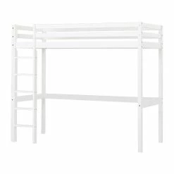 Hoppekids Hochbett ECO Dream 90x200 Cm Mit Gerader Leiter | Teilbar -Kinderwagen basic a8 1 1