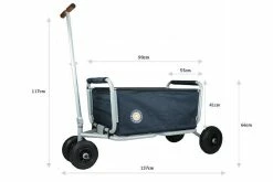 Beachtrekker LiFe Bollerwagen Blau Stabil Und Leicht Inkl. Feststellbremse 21 Beachtrekker LiFe Bollerwagen Blau Stabil Und Leicht Inkl. Feststellbremse -Kinderwagen beachtrekker life info abmessungen 1