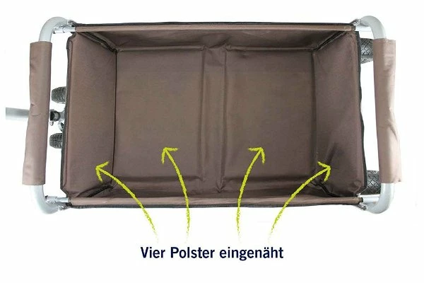 Beachtrekker LiFe Bollerwagen Braun Stabil Und Leicht Inkl. Feststellbremse 13 Beachtrekker LiFe Bollerwagen Braun Stabil Und Leicht Inkl. Feststellbremse – Bild 13