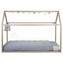 Childhome Hausrahmen Natur 90x200 Cm Buche Natur - Massivholz