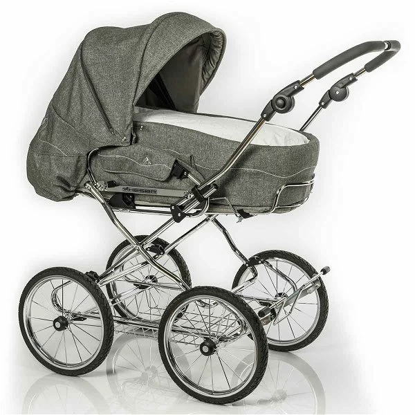 HESBA Calido Kinderwagen Außen 703 Innen 173 Räder Schwarz 30 Cm 1 HESBA Calido Kinderwagen Außen 703 Innen 173 Räder Schwarz 30 Cm