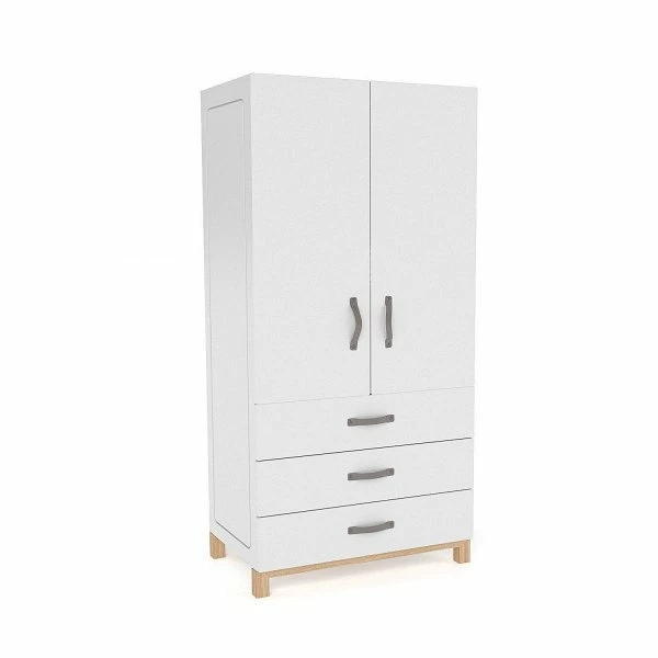 Nature Kid Cory/Terra Kinderzimmer Weiß/natur 8-teilig Mit Hausbett 90 X 200 Cm, Dach & Schreibtisch 3 Nature Kid Cory/Terra Kinderzimmer Weiß/natur 8-teilig Mit Hausbett 90 X 200 Cm, Dach & Schreibtisch – Bild 3