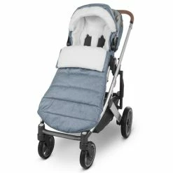UPPAbaby Fußsack Cozy Ganoosh Gregory Blue Melange -Kinderwagen cgn20 grg oncruzv2 nocanopy 758x1200 3904720